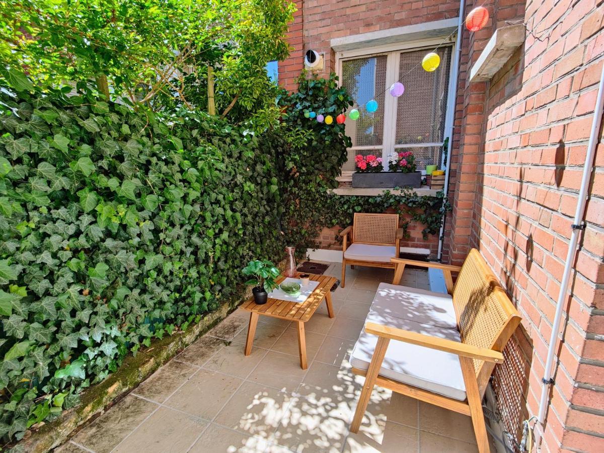 Le Rainbow - Grand Studio Avec Terrasse Dunkirk Exteriör bild